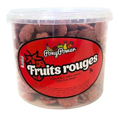 PONY POWER – Friandises Fruits Rouges